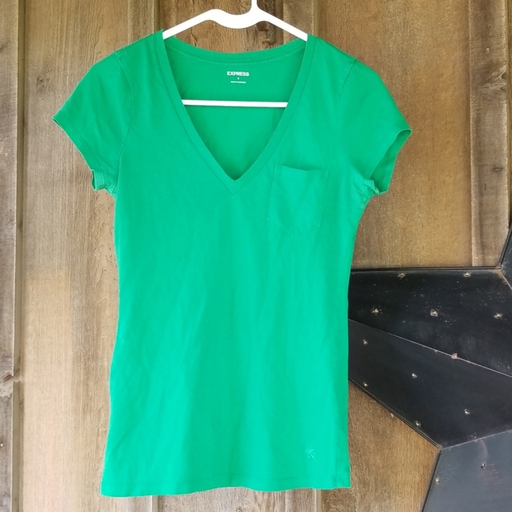 Express v neck tee size medium